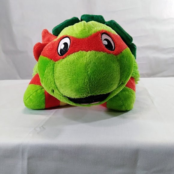 Nickelodeon 18" Pillow Pet Raphael Teenage Mutant Ninja Turtles - Picture 2 of 11
